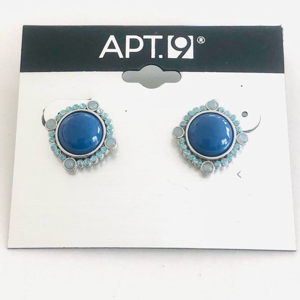 Apartment 9 Earrings - NWT - new and never worn - stud earrings- studs - blue